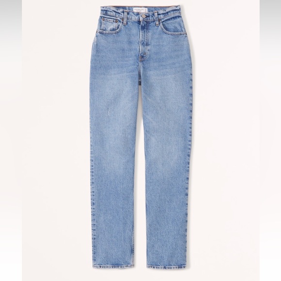 Abercrombie & Fitch Denim - Abercrombie & Fitch Women's High Rise Jeans - Light Blue